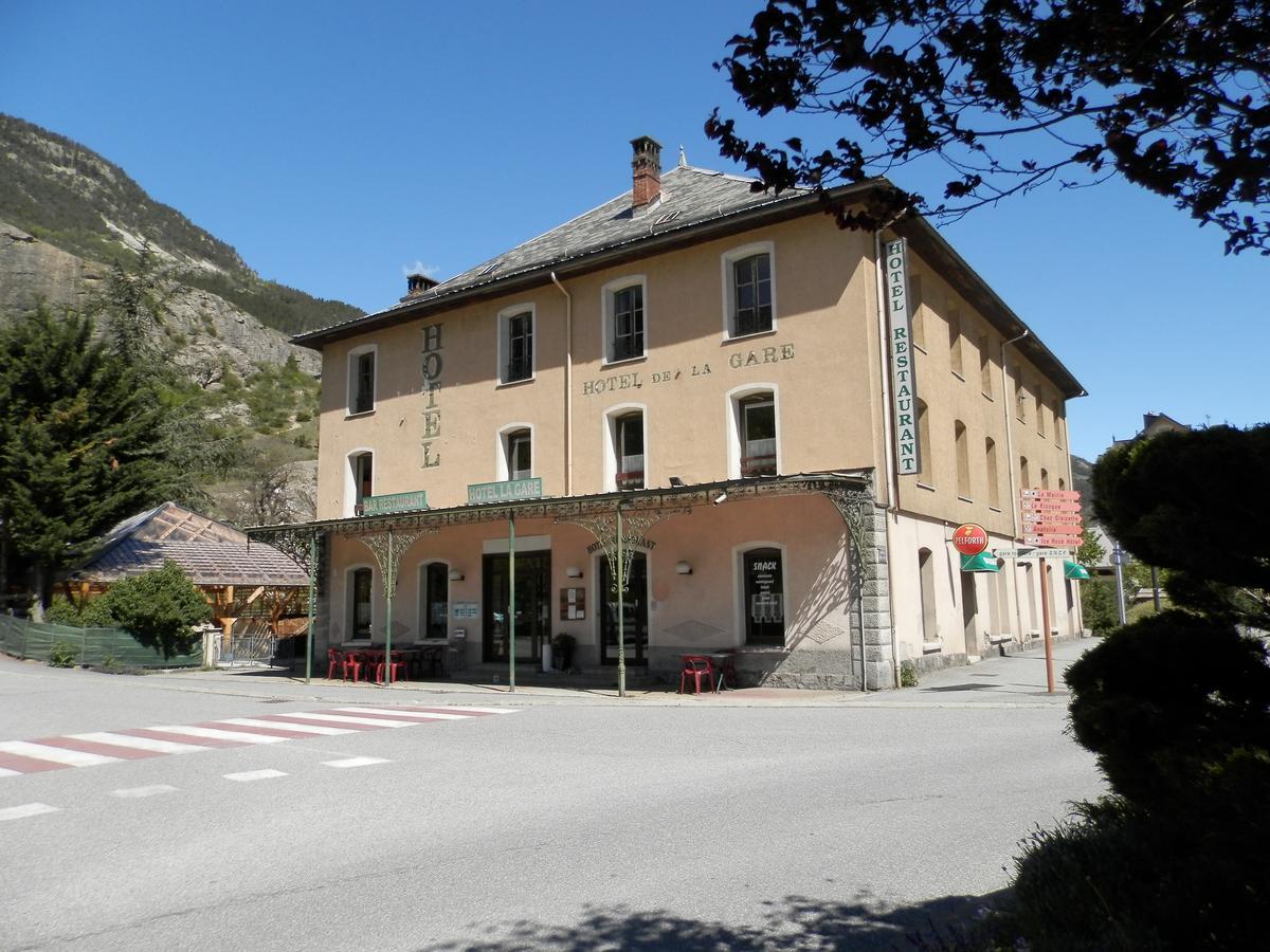 Hotel La Gare LʼArgentière-la-Bessée Kültér fotó